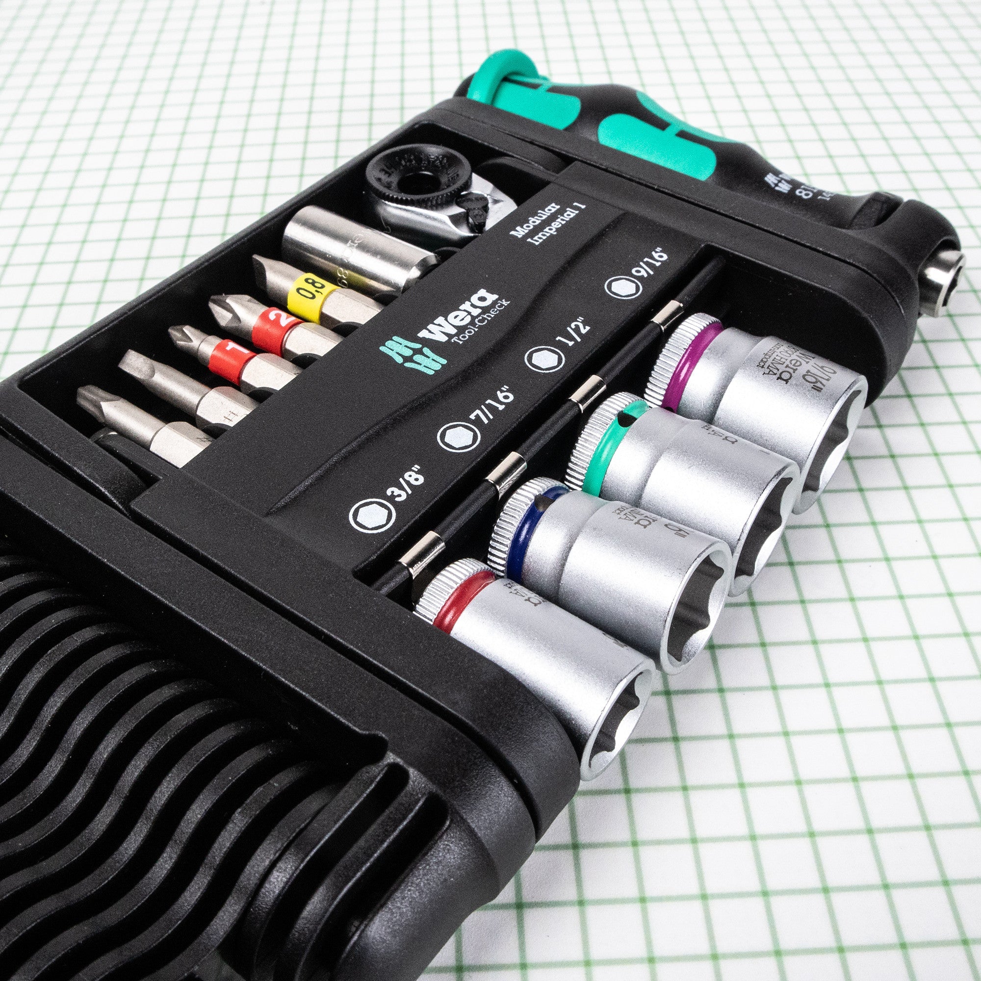 Wera 049025 Tool-Check Modular Set Imperial 1, 59 Pieces - WR049025 - KC Tool