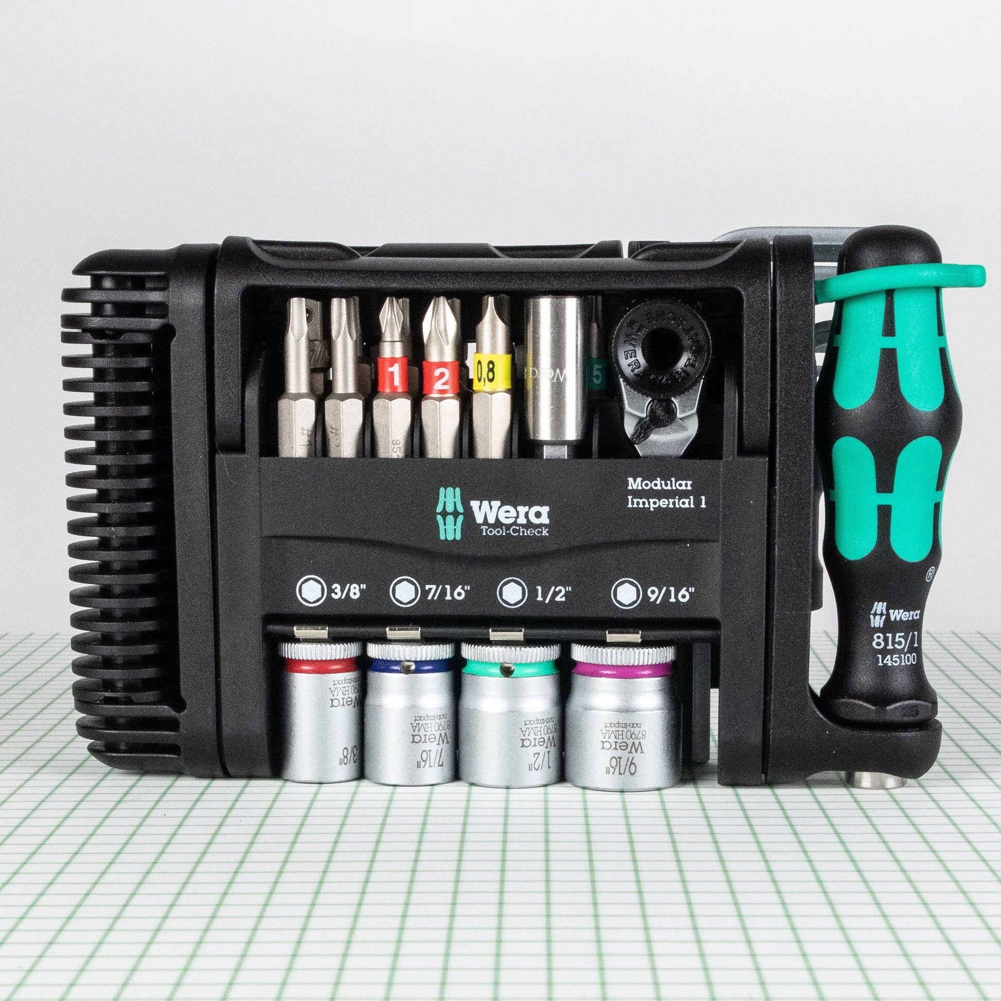 Wera 049025 Tool-Check Modular Set Imperial 1, 59 Pieces - WR049025 - KC Tool