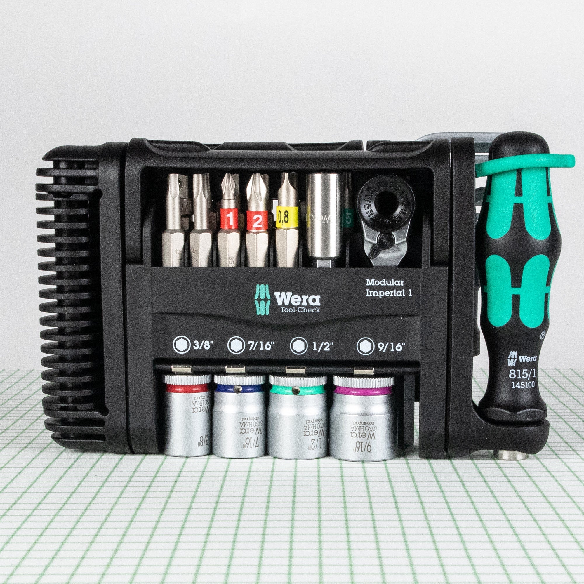 Wera 049025 Tool-Check Modular Set Imperial 1, 59 Pieces - WR049025 - KC Tool