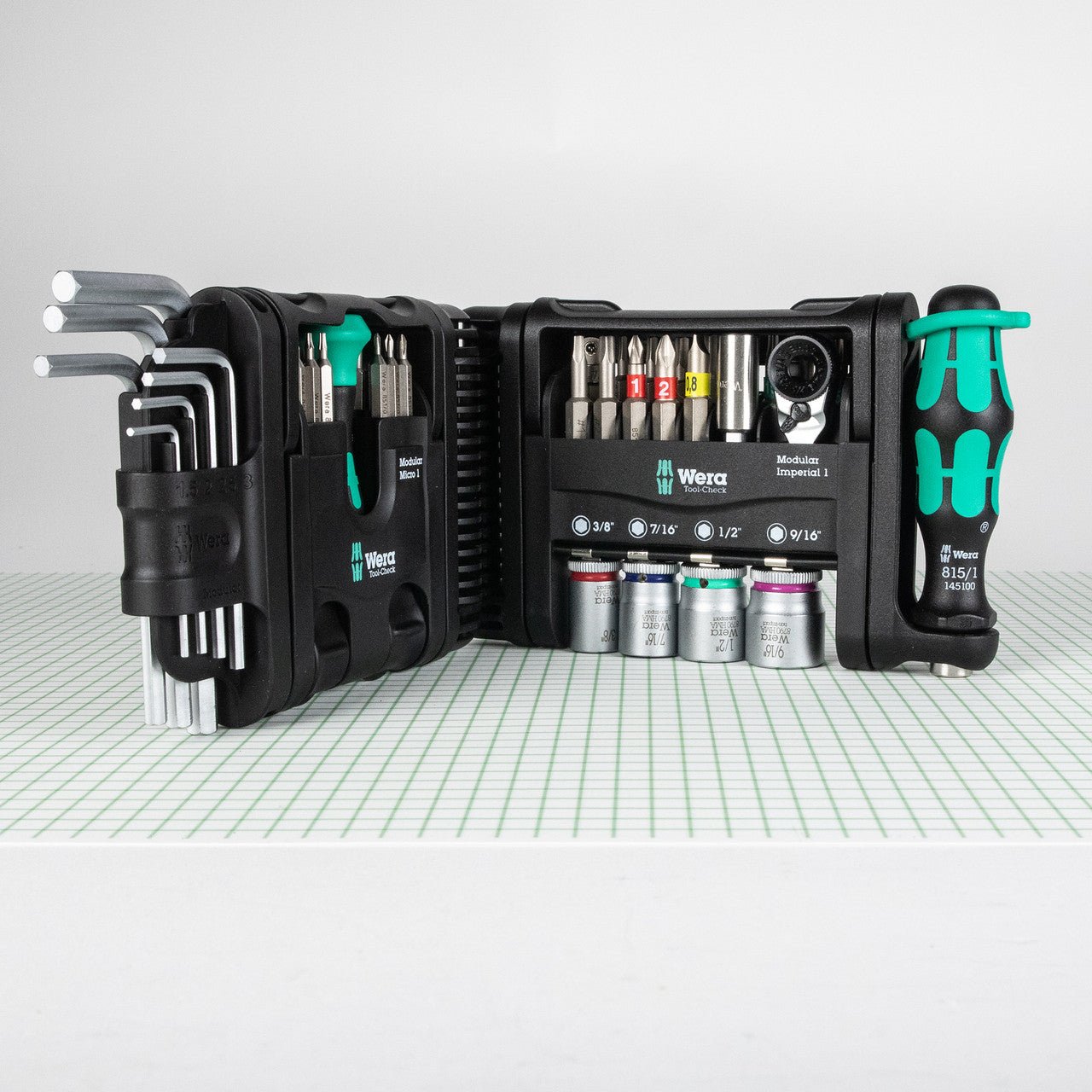 Wera 049025 Tool - Check Modular Set Imperial 1, 59 Pieces - WR049025 - KC Tool