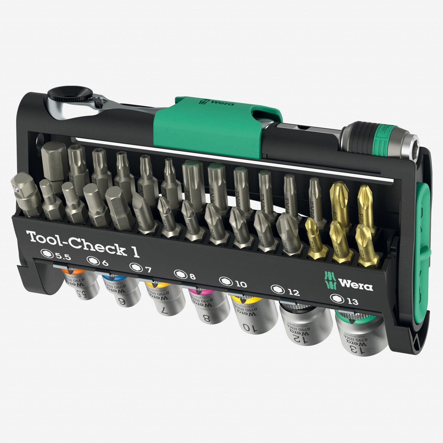 Wera 049050 Tool-Check 1, 38 Pieces - WR049050 - KC Tool