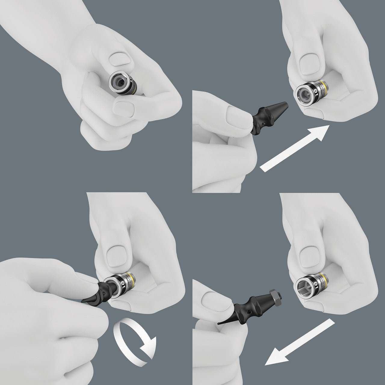 Wera 050005 Nut Extractor - WR050005 - KC Tool