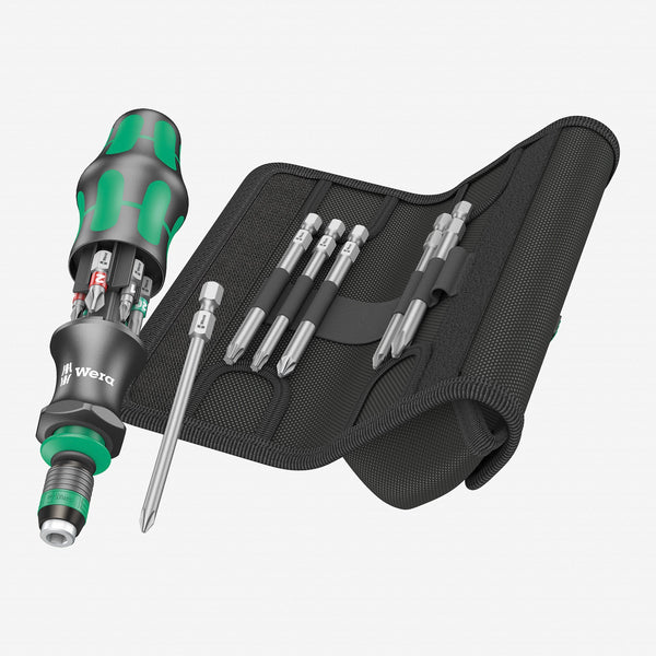 Wera 051017 Kraftform Kompakt 20 Tool Finder 2 Pouch Set, 13