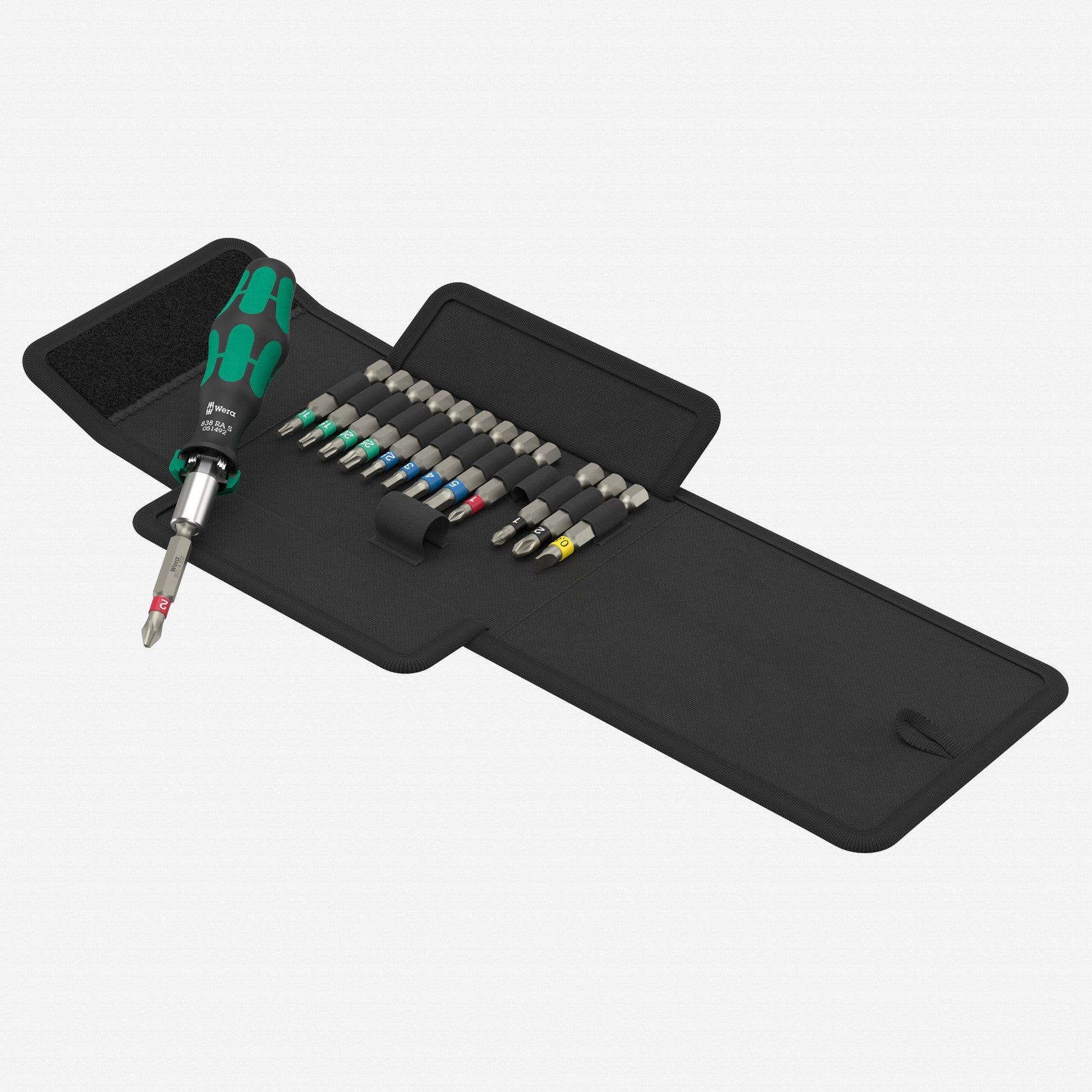 Wera 051060 Kraftform Kompakt 838 RA S Metric Set 1, 14 Pieces - WR051060 - KC Tool