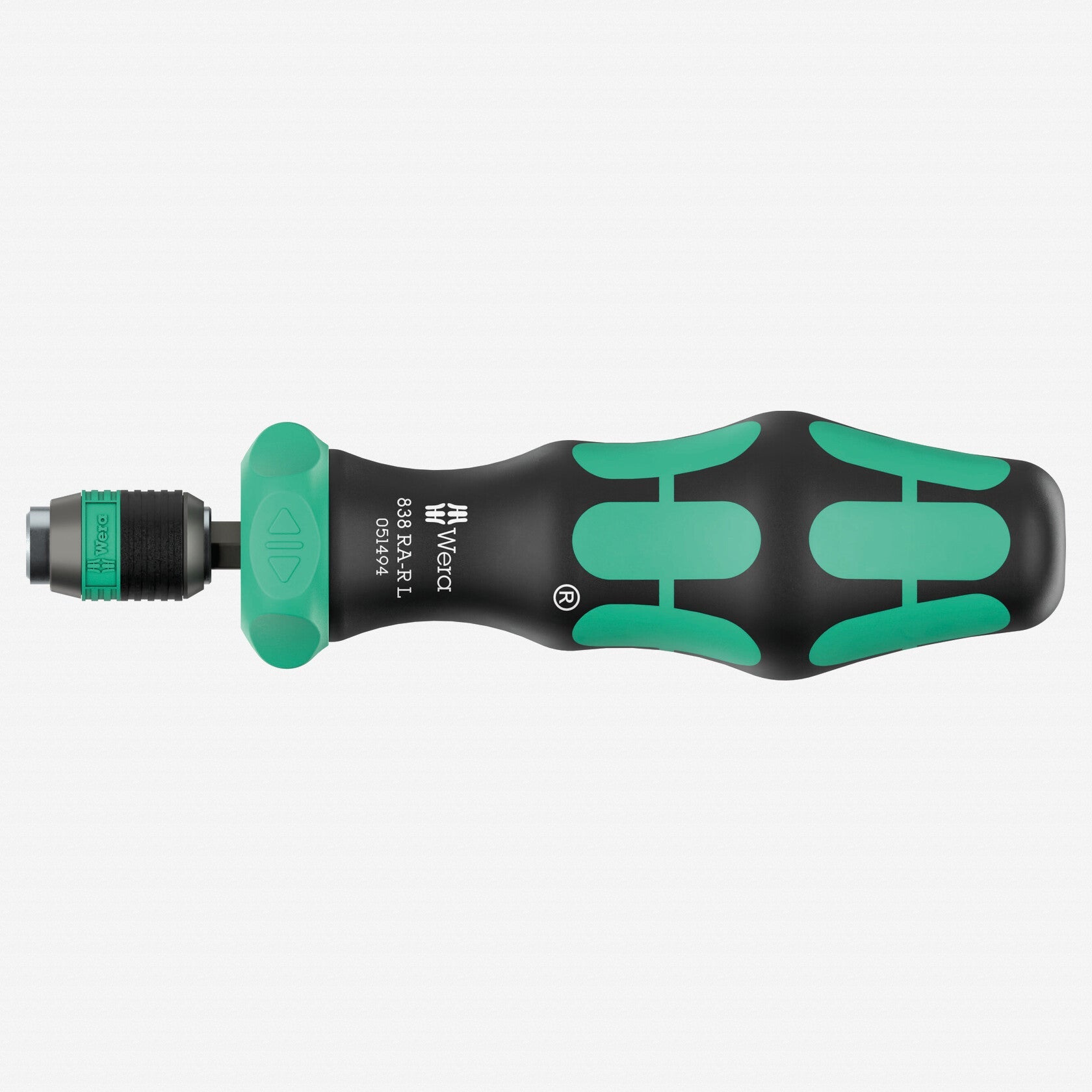 Wera 051494 RA-R L Bitholding Screwdriver with Ratchet Functionality, 1/4" Hex Drive - WR051494 - KC Tool