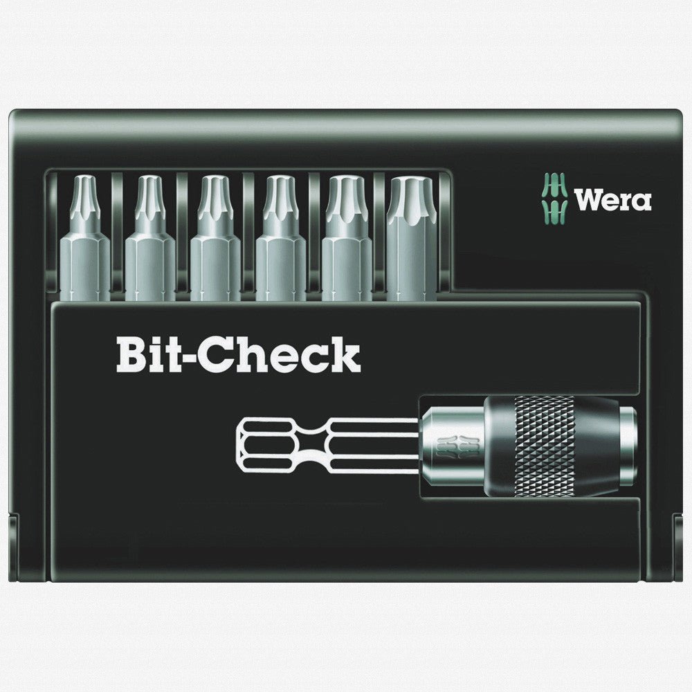 Wera 056158 Security Torx Bit - Check Set - WR056158 - KC Tool