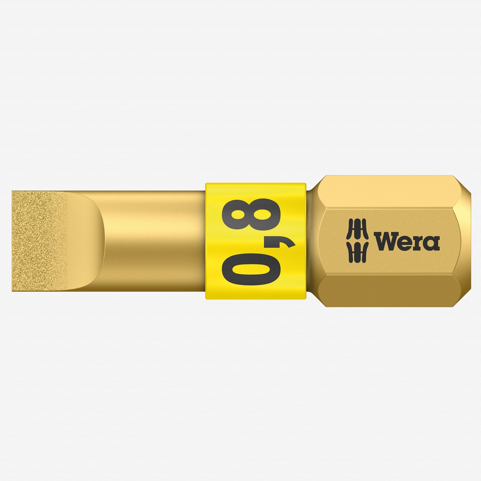Wera 056172 0.8 x 5.5 x 25mm Slotted BiTorsion Diamond Coated Bit - WR056172 - KC Tool