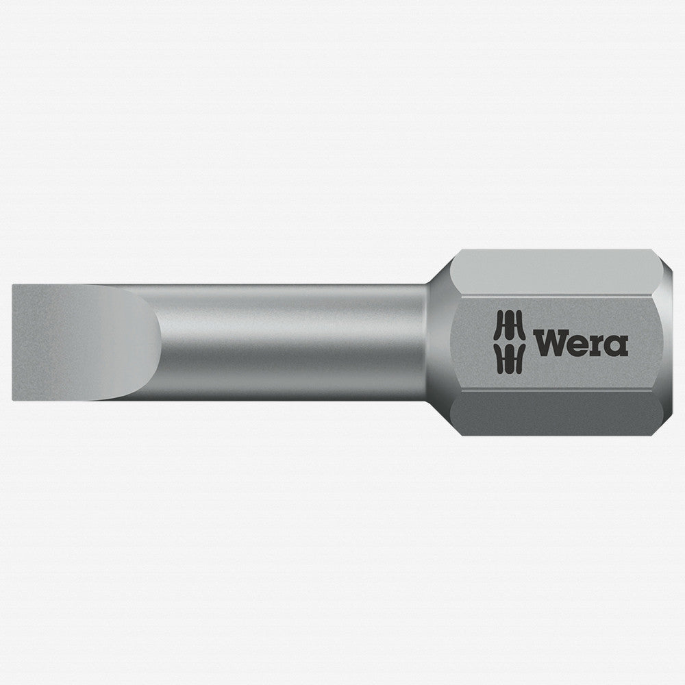 Wera 056220 0.8 x 5.5 x 25mm Slotted Bit - WR056220 - KC Tool