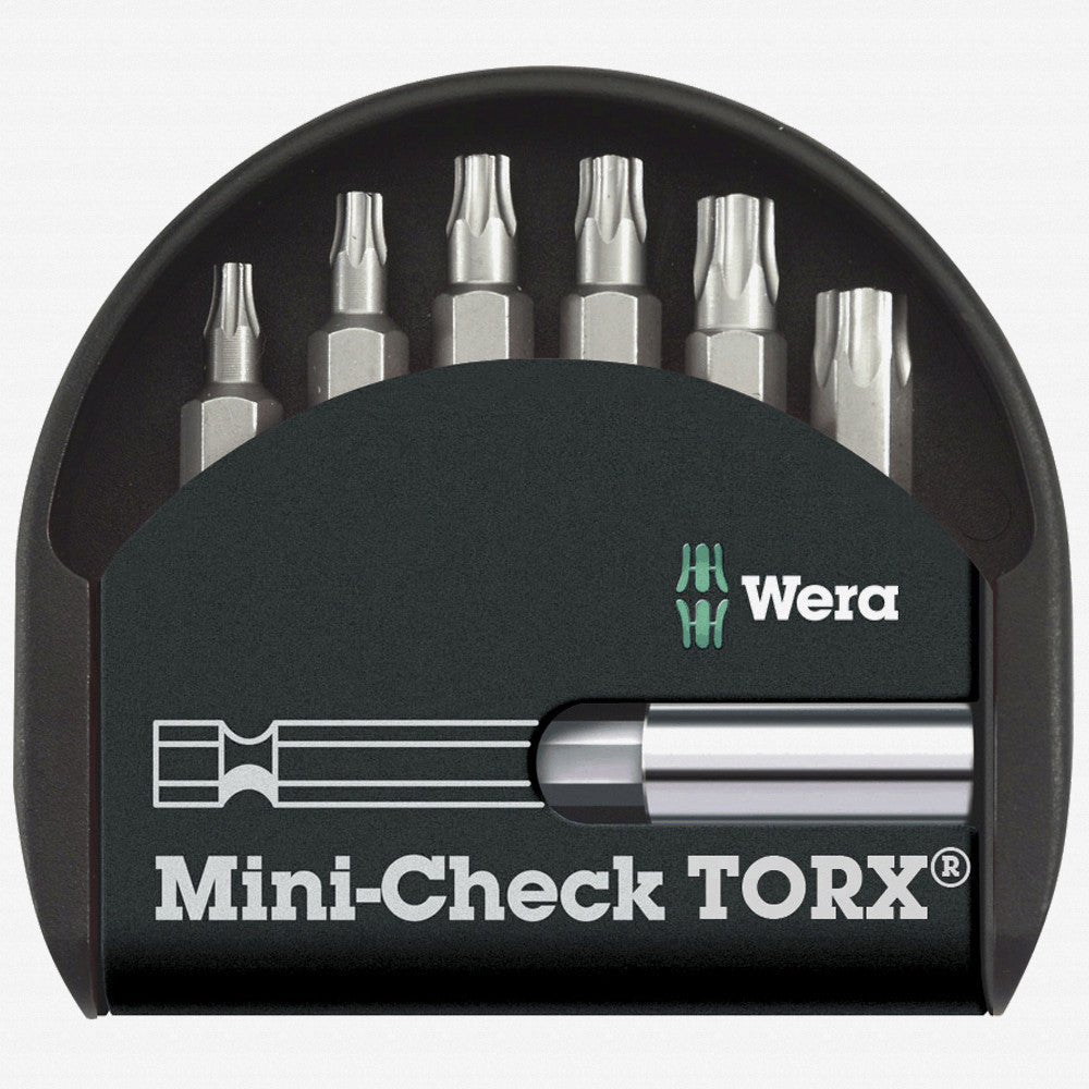 Wera 056294 Mini - Check Torx Insert Bit Set - WR056294 - KC Tool