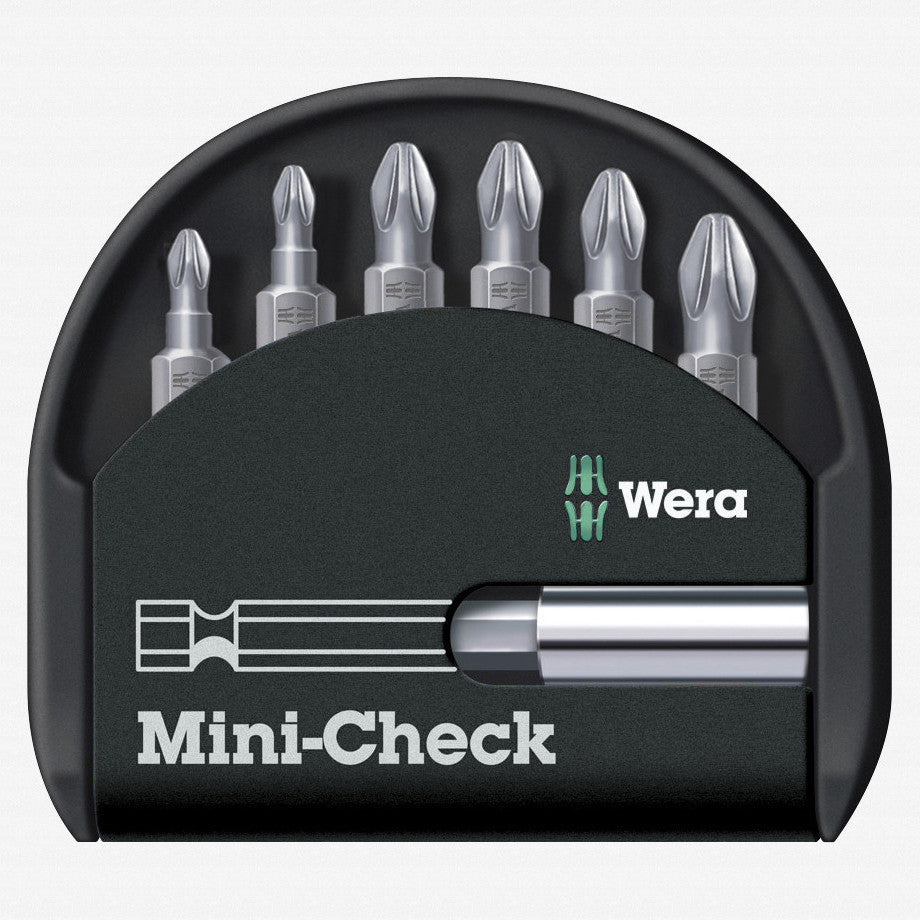 Wera 056296 Mini - Check Pozidriv Insert Bit Set - WR056296 - KC Tool