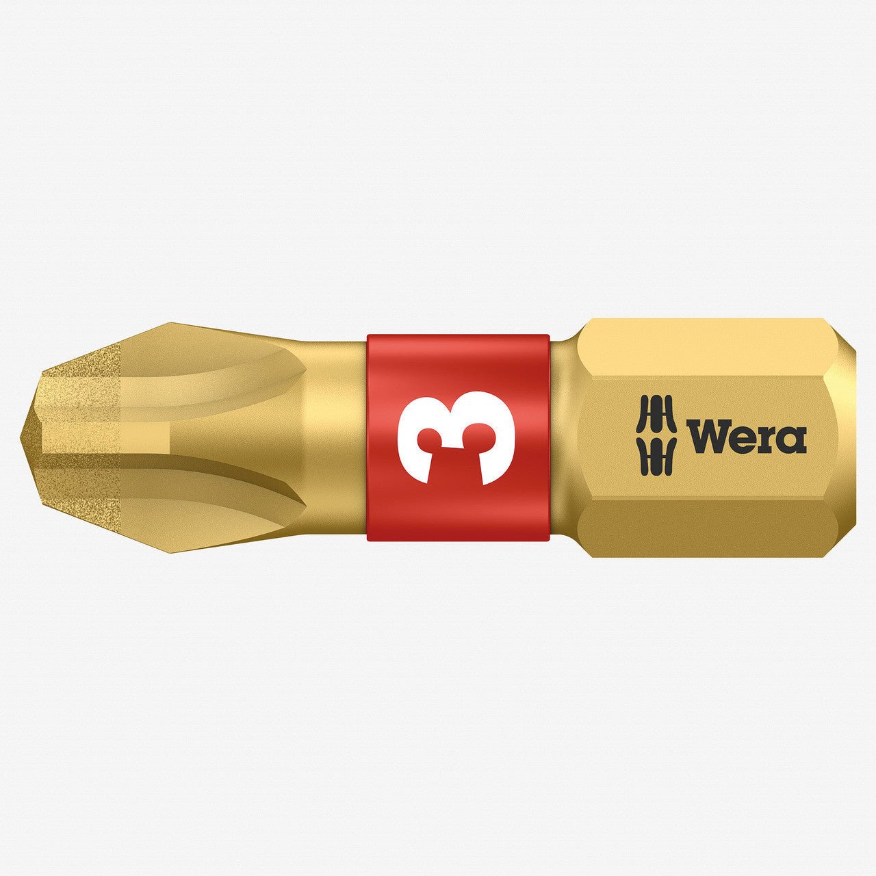 Wera 056404 3 x 25mm Phillips BiTorsion Diamond Coated Bit - WR056404 - KC Tool