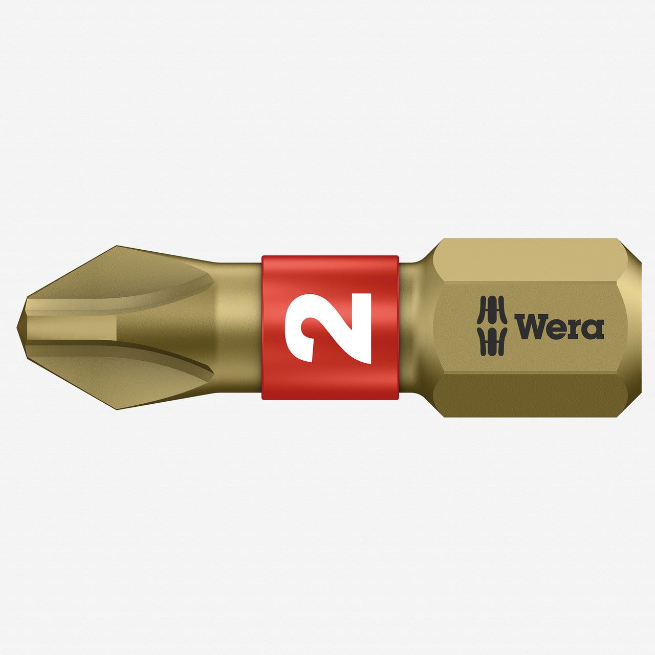Wera 056412 2 x 25mm Phillips BiTorsion Bit - WR056412 - KC Tool