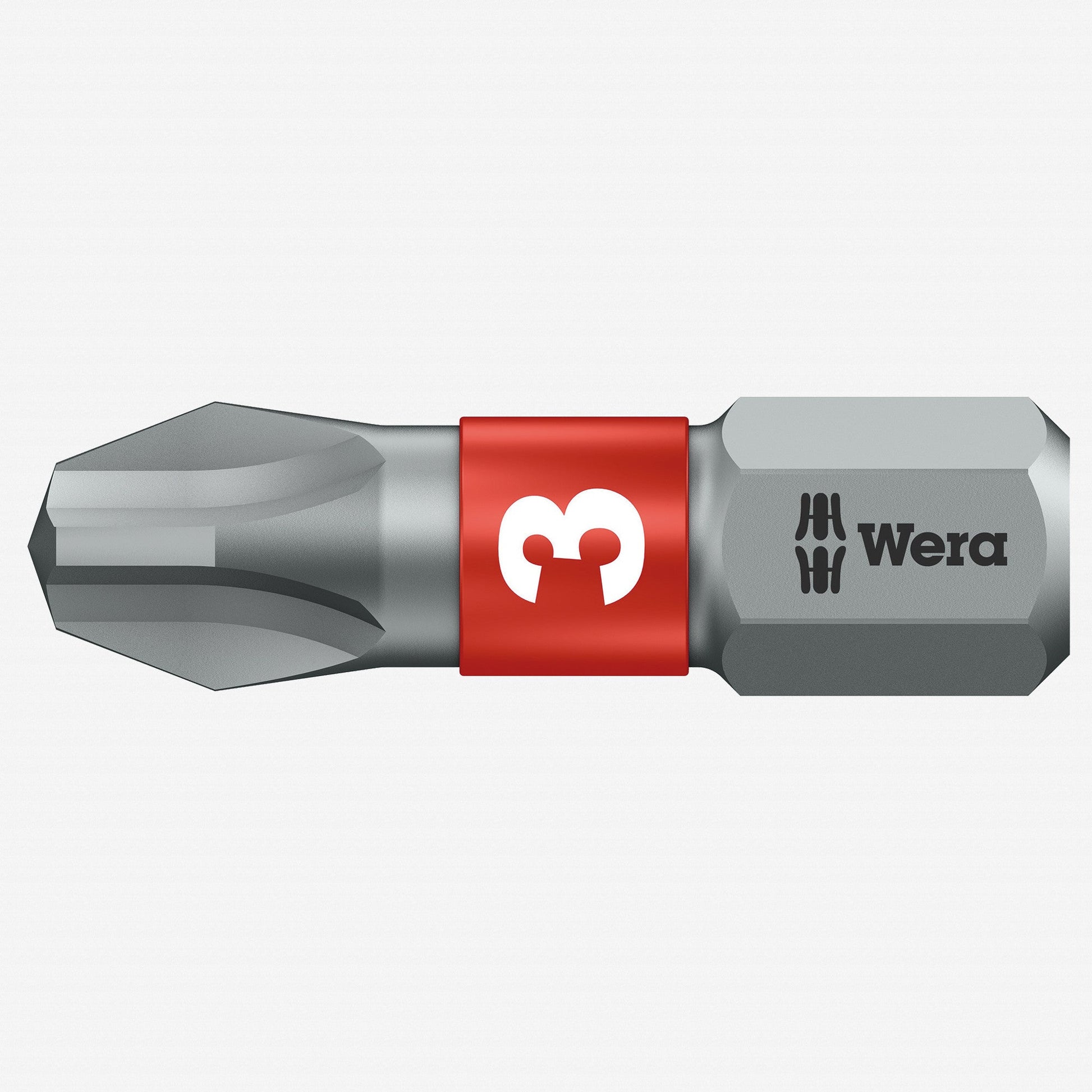 Wera 056424 3 x 25mm Phillips BiTorsion Bit - WR056424 - KC Tool