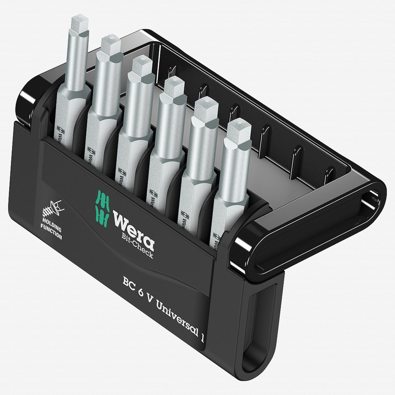 Wera 056478 Bit - Check 6 V Universal 1, 6 pieces, for Square - Recess Screws - WR056478 - KC Tool