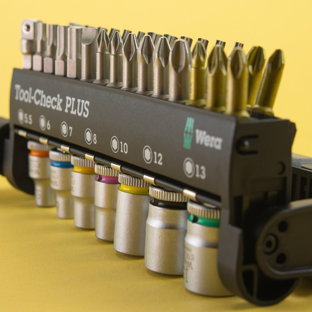 Wera 056490 Tool - Check Plus Bit Ratchet Set with Sockets - Metric - WR056490 - KC Tool