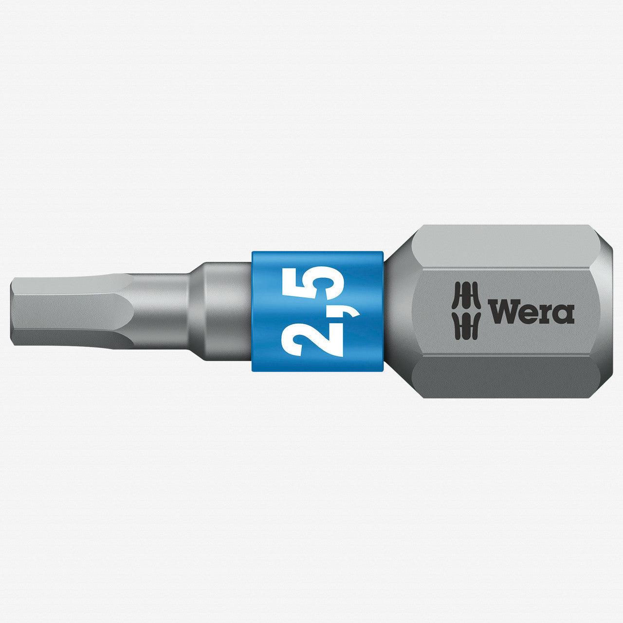 Wera 056682 Hex - Plus 2.5 x 25mm Insert Bit - WR056682 - KC Tool