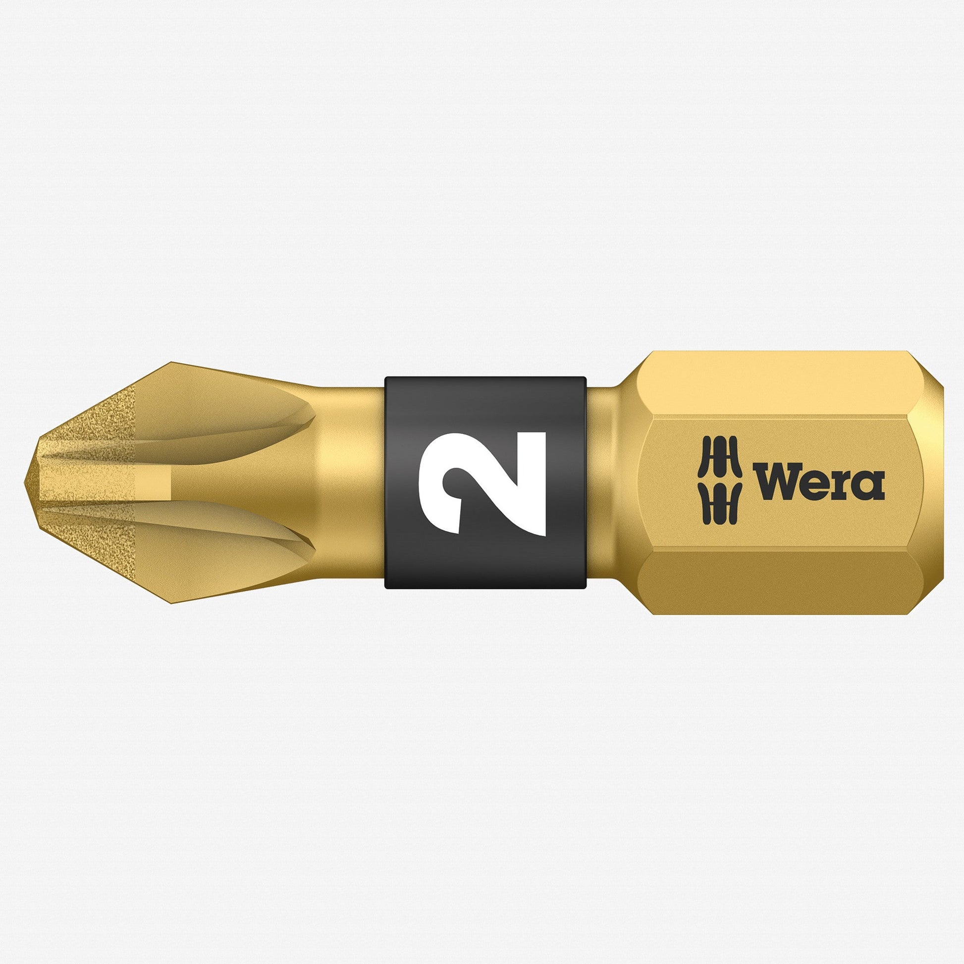 Wera 056702 2 x 25mm Pozidriv BiTorsion Diamond Coated Bit - WR056702 - KC Tool