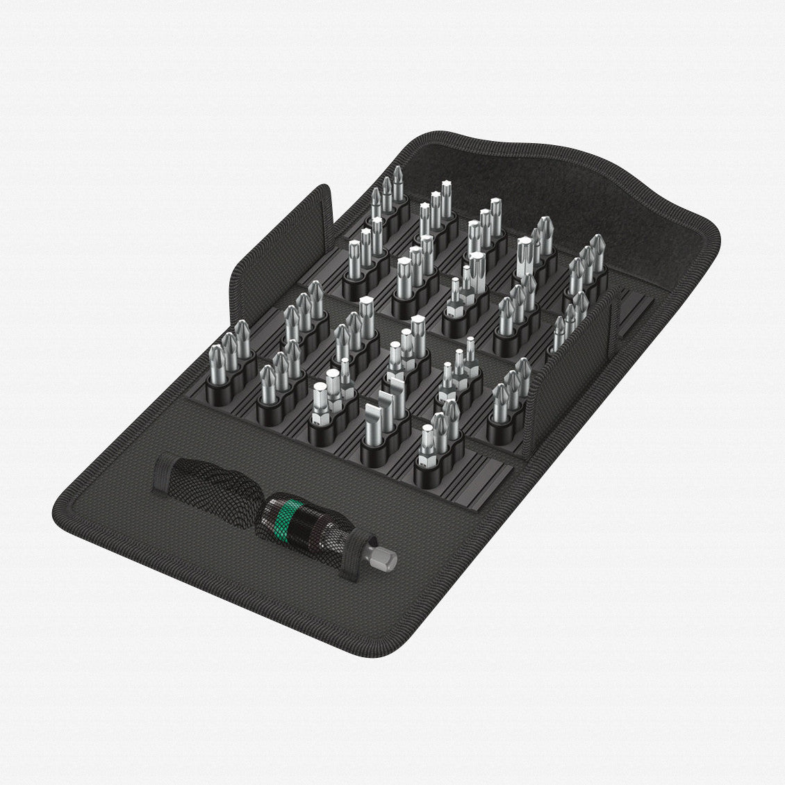 Wera 057122 Bit-Check 61 Universal 1 - PH, PZ, TX, Slotted, Hex - WR057122 - KC Tool