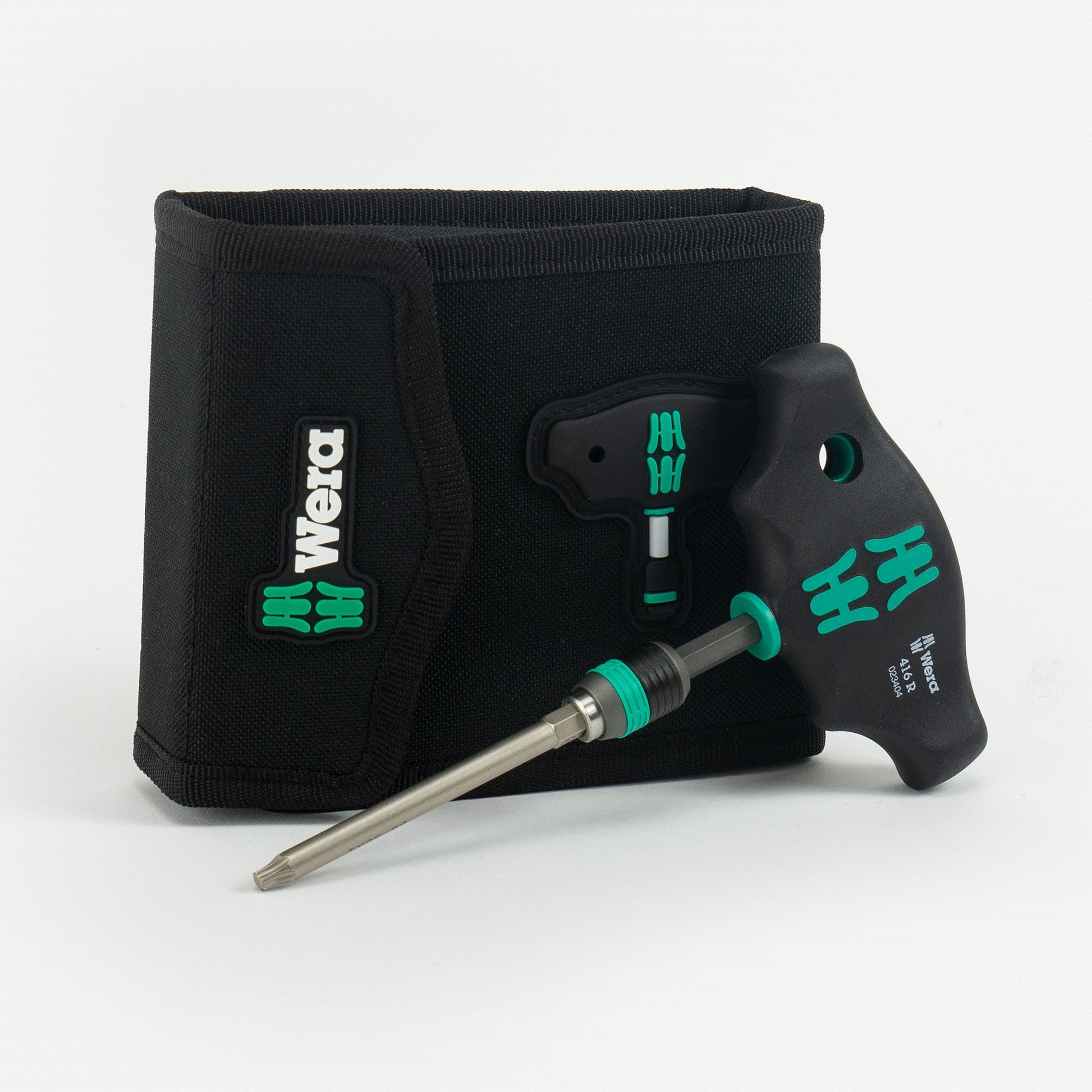 Wera 057470 T-Handle with Rapidaptor Blade Set, 17 Pieces - WR057470 - KC Tool
