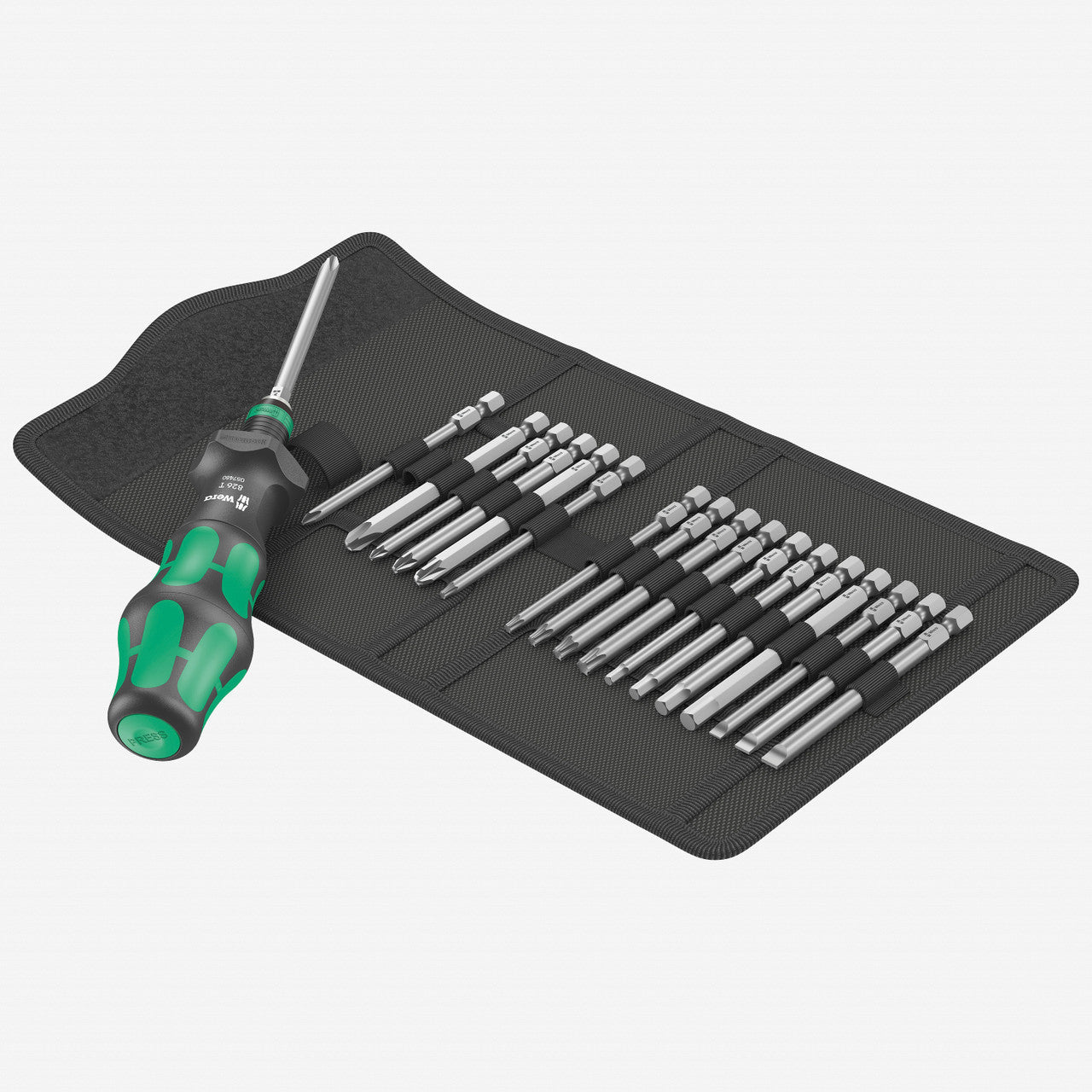 Wera 057482 Kraftform Kompakt Turbo Set, 18 Pieces - WR057482 - KC Tool