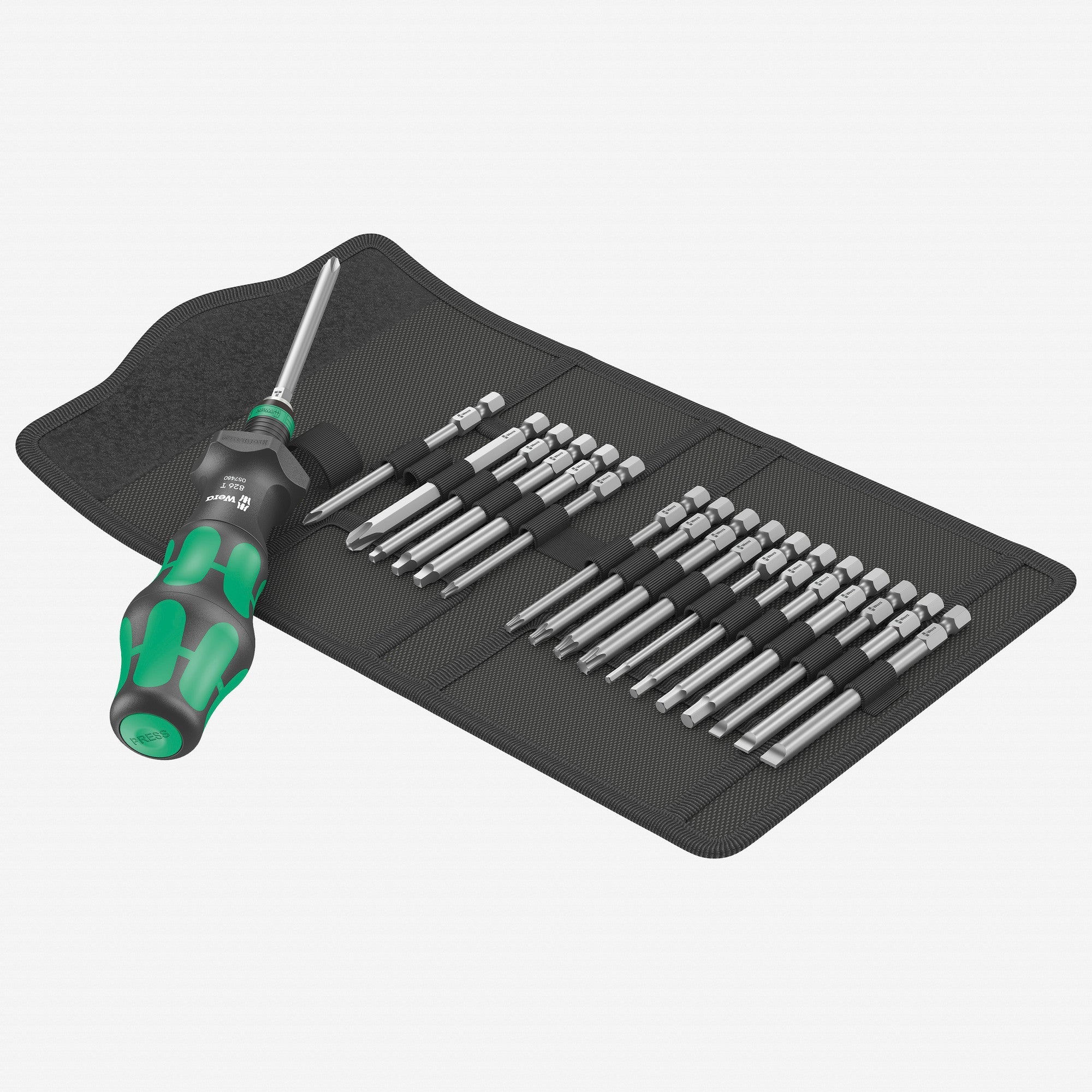 Wera 057483 Kraftform Kompakt Turbo SAE Set, 19 Pieces - WR057483 - KC Tool