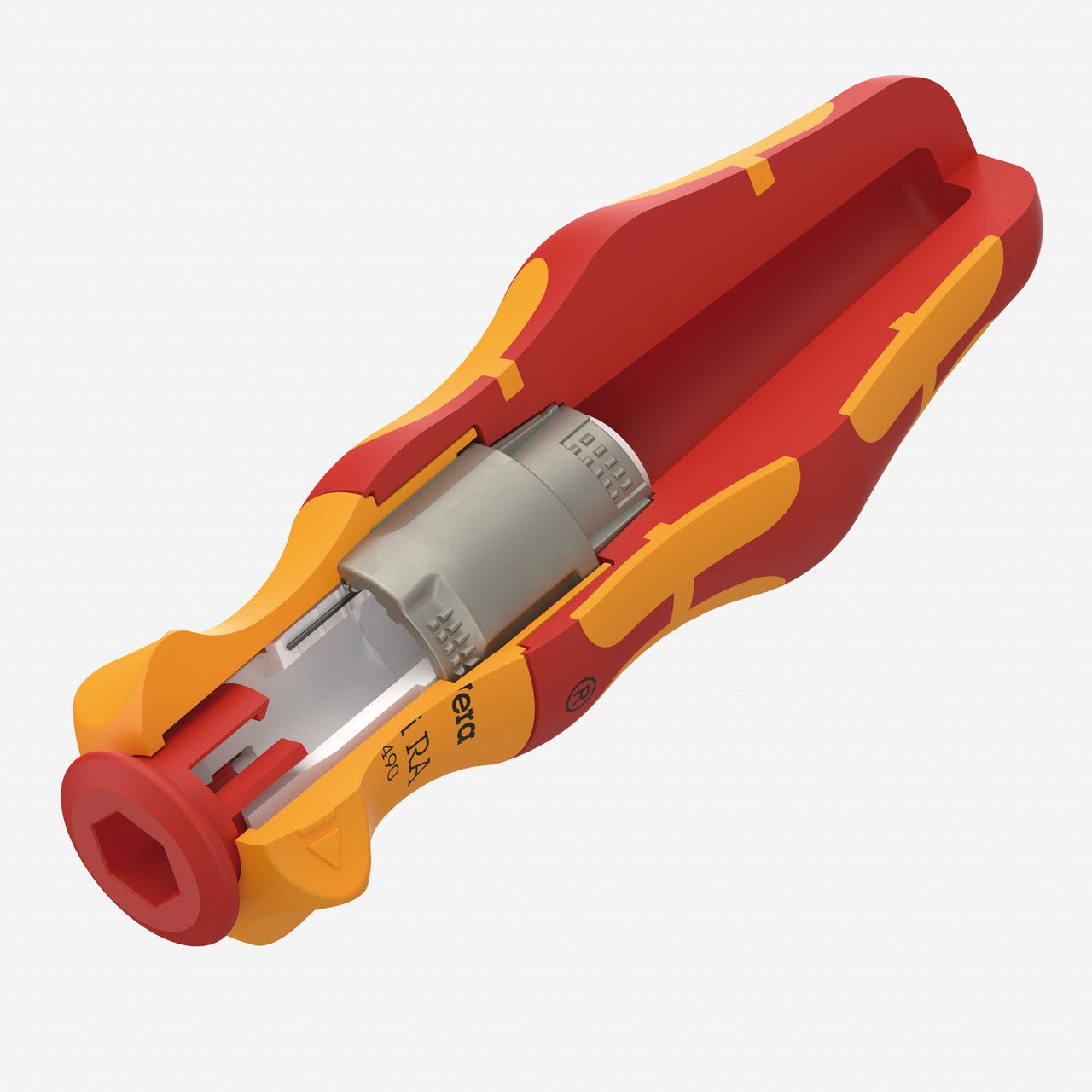 Wera 057490 837 i RA Kraftform Bitholding Screwdriver, Ratchet Functionality - WR057490 - KC Tool