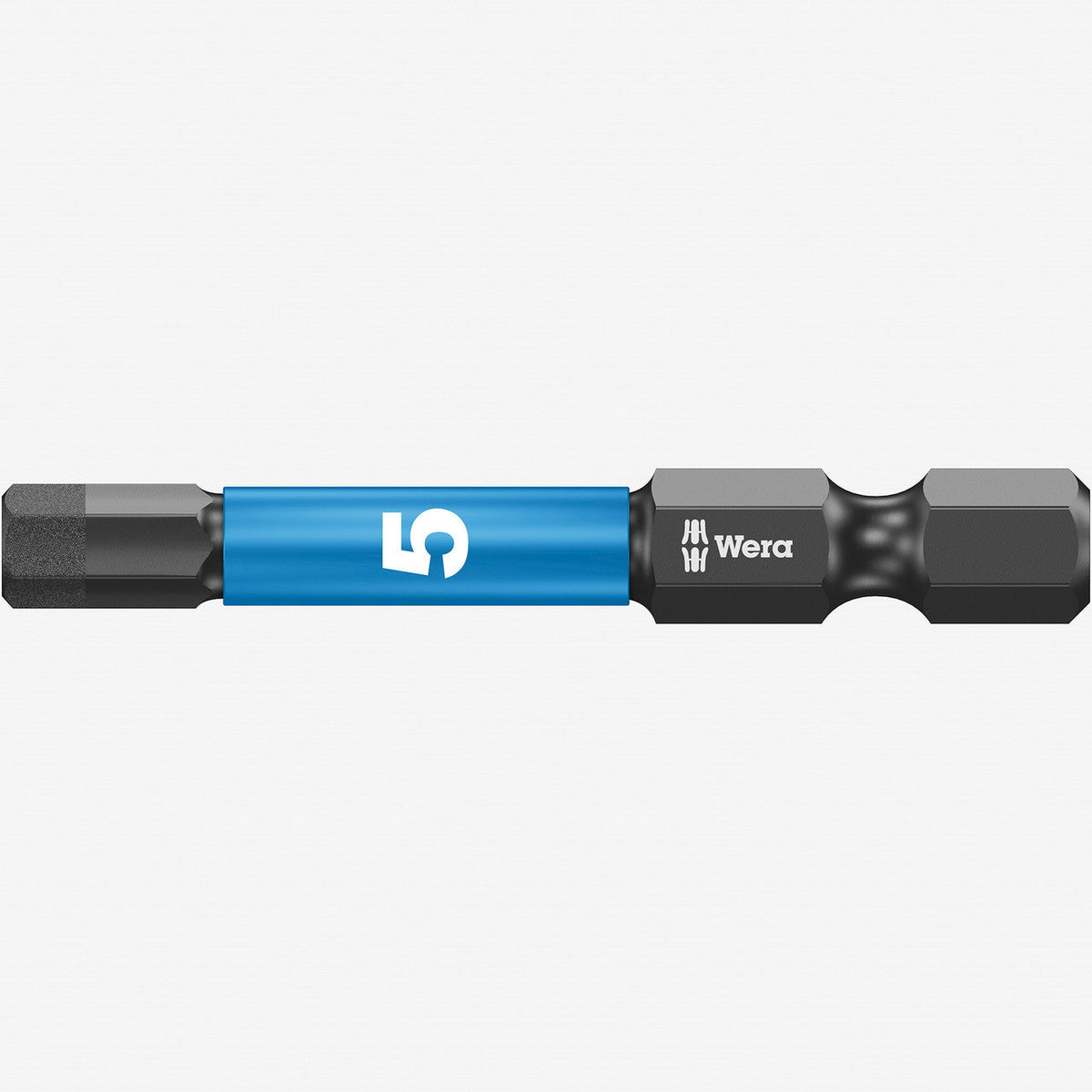Wera 057645 5 x 50mm Hex Impaktor Diamond Coated Power Bit - WR057645 - KC Tool