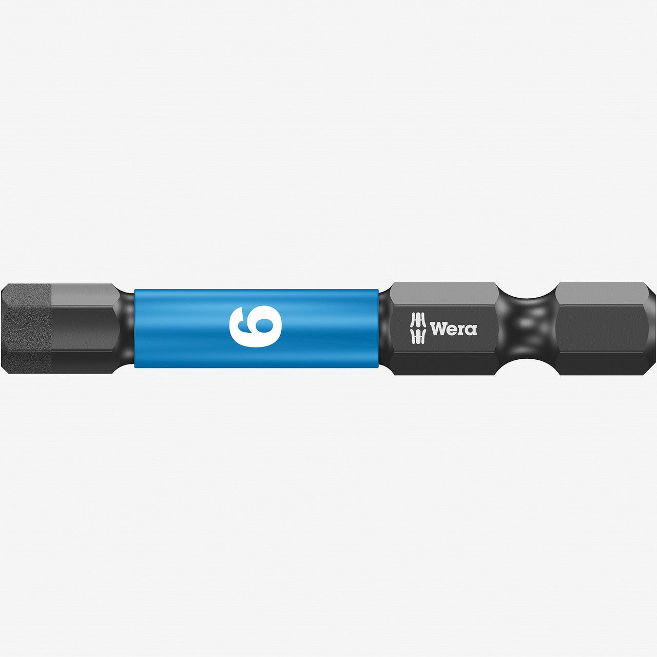 Wera 057646 6 x 50mm Hex Impaktor Diamond Coated Power Bit - WR057646 - KC Tool
