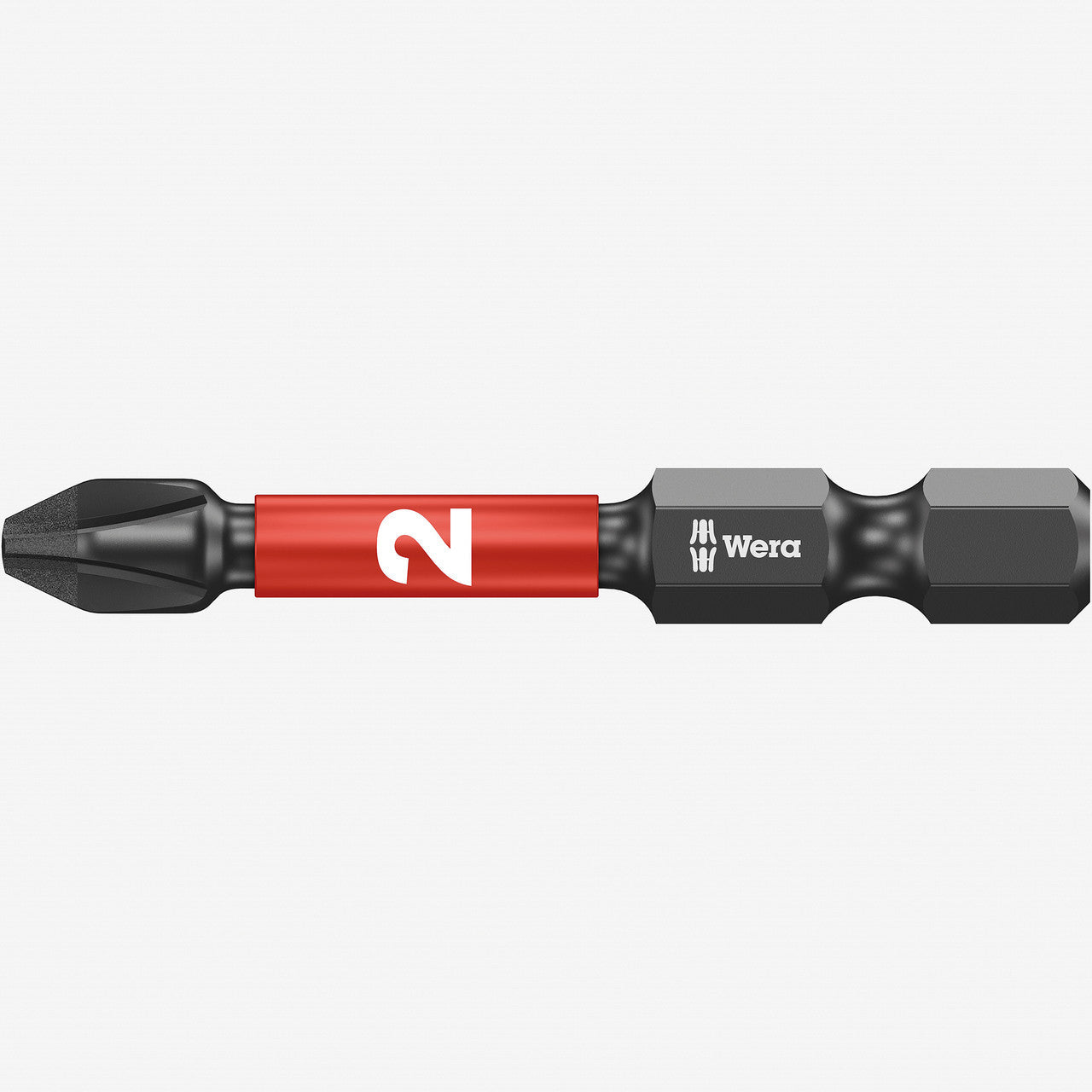 Wera 057656 2 x 50mm Phillips Impaktor Diamond Coated Power Bit - WR057656 - KC Tool