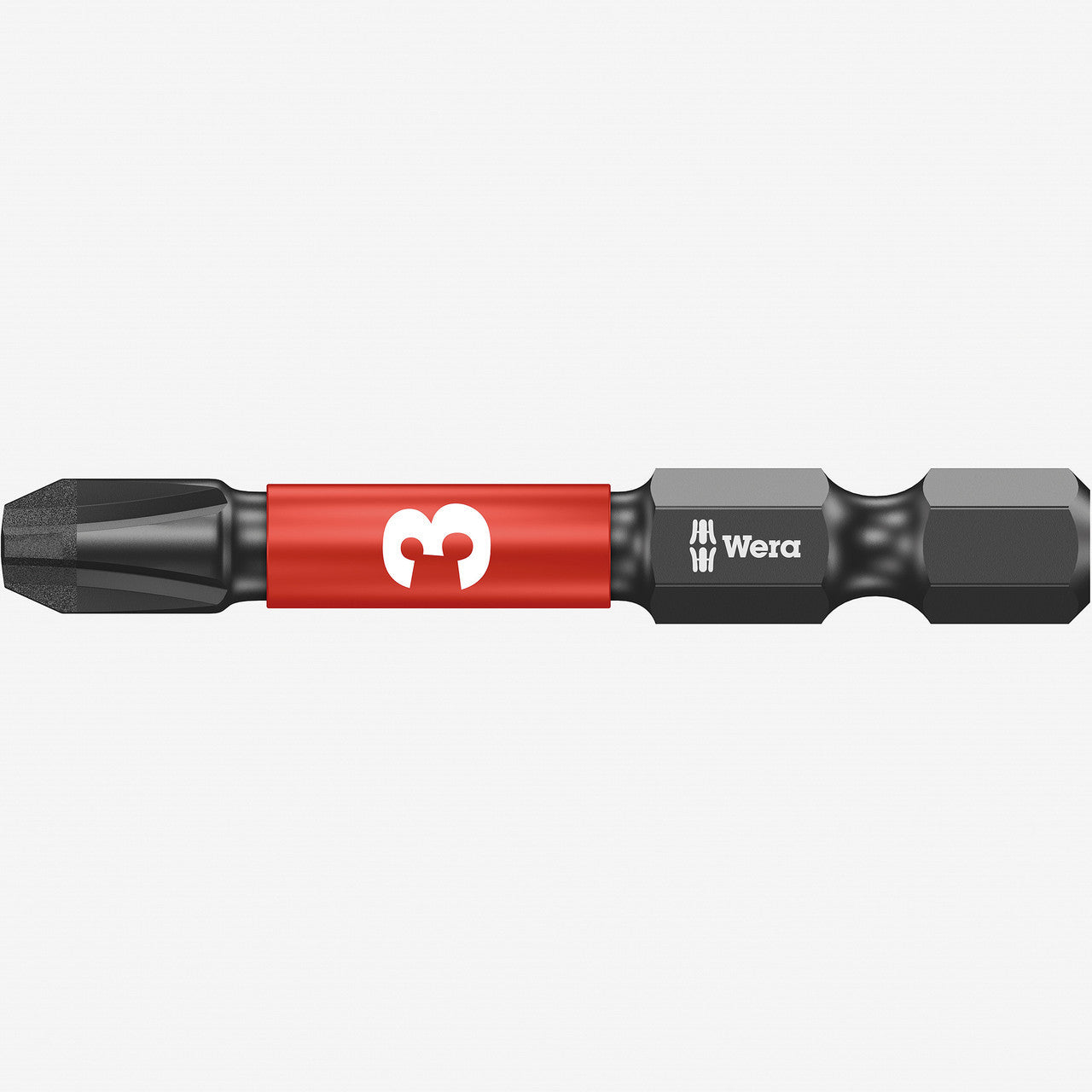 Wera 057657 3 x 50mm Phillips Impaktor Diamond Coated Power Bit - WR057657 - KC Tool