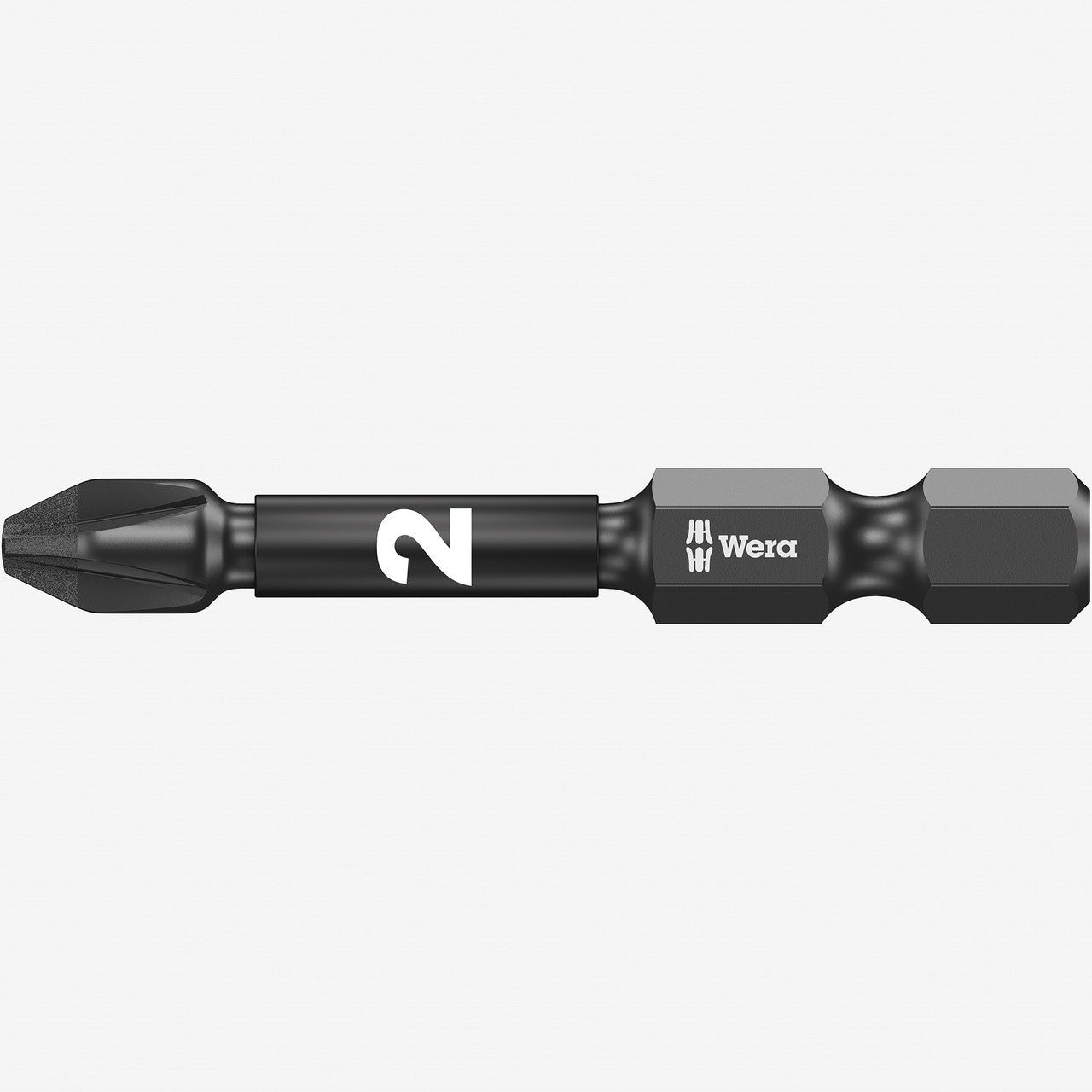 Wera 057661 2 x 50mm Pozidriv Impaktor Diamond Coated Power Bit - WR057661 - KC Tool
