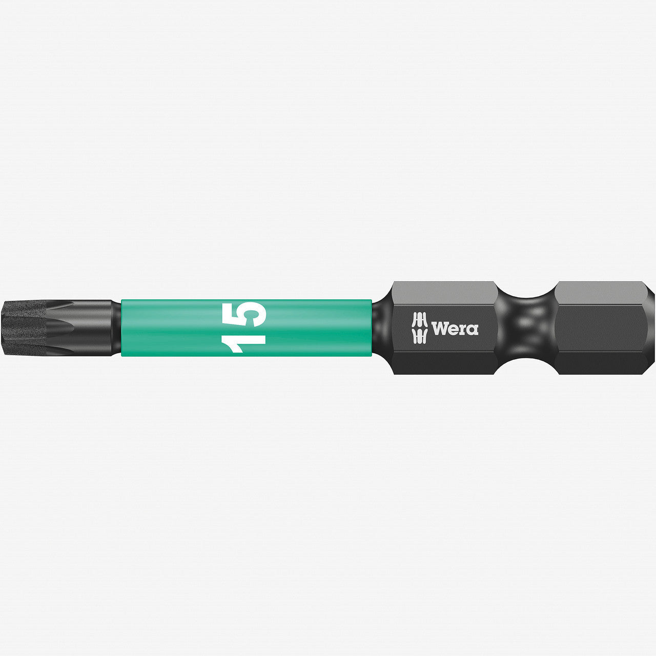 Wera 057663 T15 x 50mm Torx Impaktor Diamond Coated Power Bit - WR057663 - KC Tool