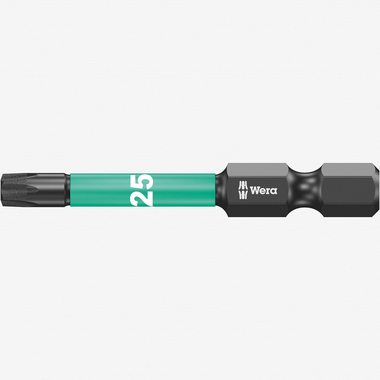 Wera 057665 T25 x 50mm Torx Impaktor Diamond Coated Power Bit - WR057665 - KC Tool