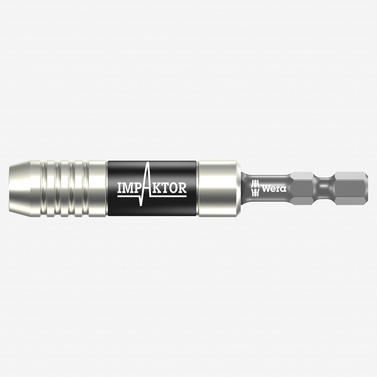 Wera 057675 Stainless Steel Impaktor Bit Holder with retaining ring and magnet - WR057675 - KC Tool