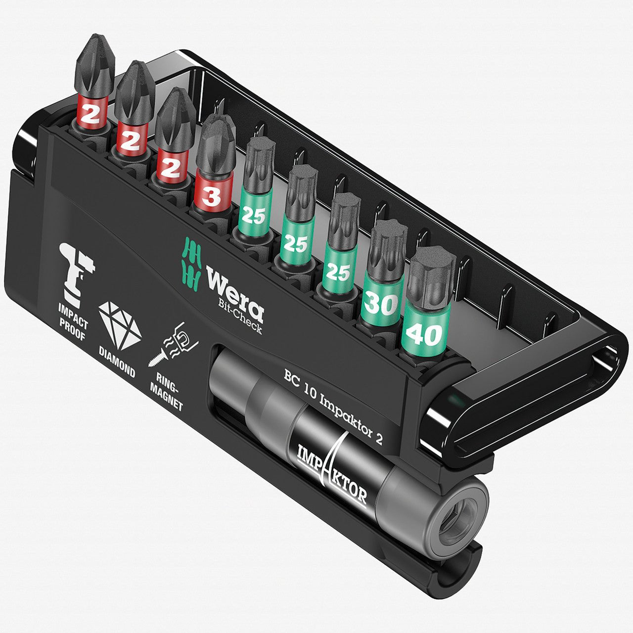 Wera 057682 Impaktor Bit-Check Set - WR057682 - KC Tool