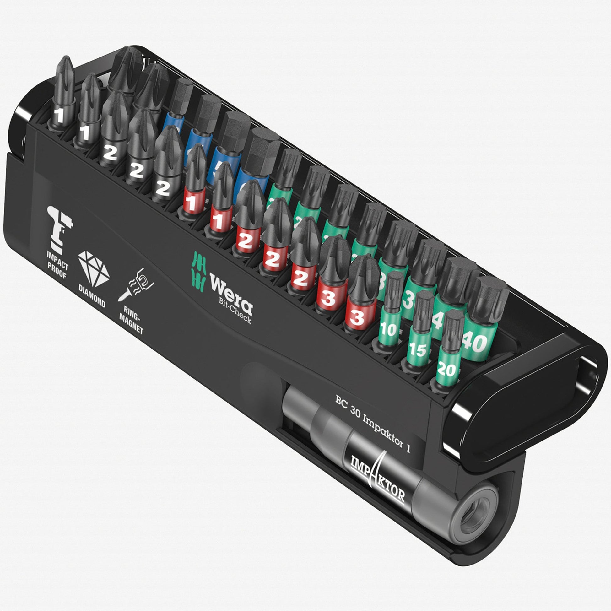 Wera 057690 Impaktor/30 Bit-Check Set - WR057690 - KC Tool