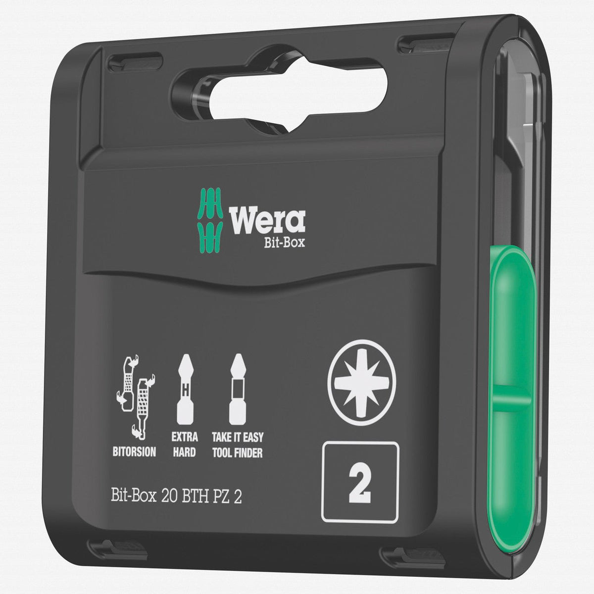 Wera 057762 Bit-Box 20 BTH PZ Pozidriv 2 - WR057762 - KC Tool