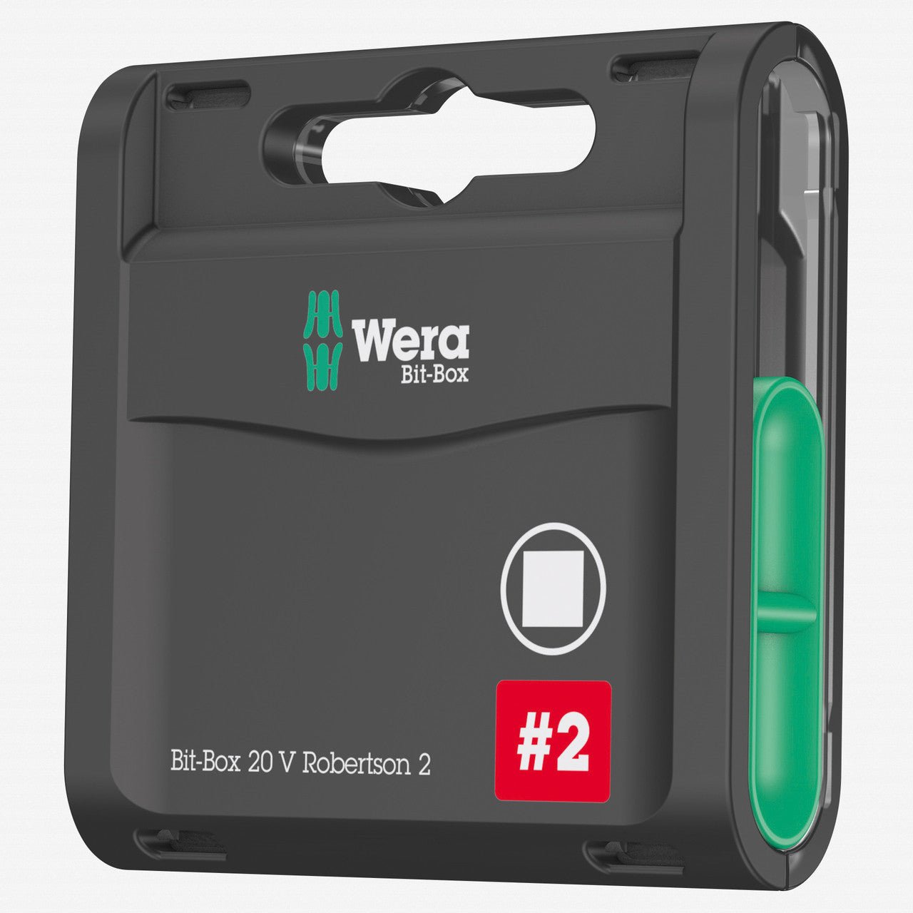 Wera 057790 Bit - Box 20 V Robertson 2 - WR057790 - KC Tool