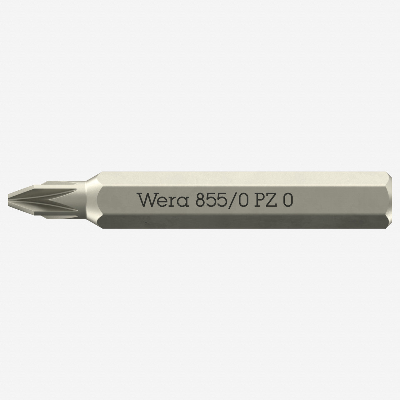 Wera 058140 Micro Bit for Pozidriv Screws, PZ0 x 30 mm, 4 mm Hex Drive - WR058140 - KC Tool