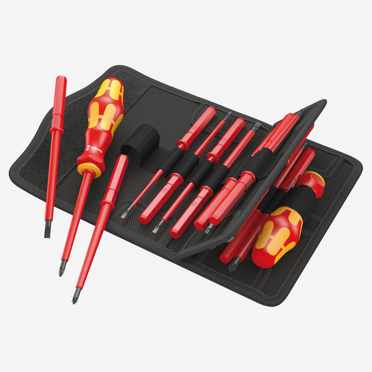 Wera 059030 Kraftform Kompakt VDE 60 i/65 i/67 i/17 SL/PH/PZ/PZS/TX Insulated Screwdriver Set - WR059030 - KC Tool