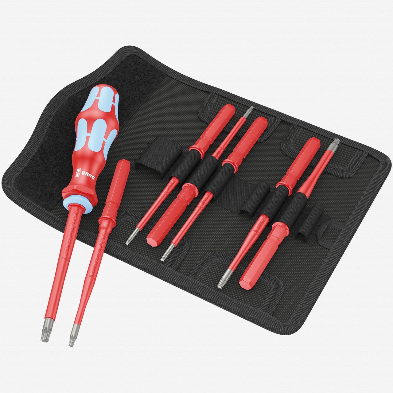 Wera 059040 Kraftform Kompakt VDE Stainless 8 Extra Slim 1, 8 Pieces - WR059040 - KC Tool