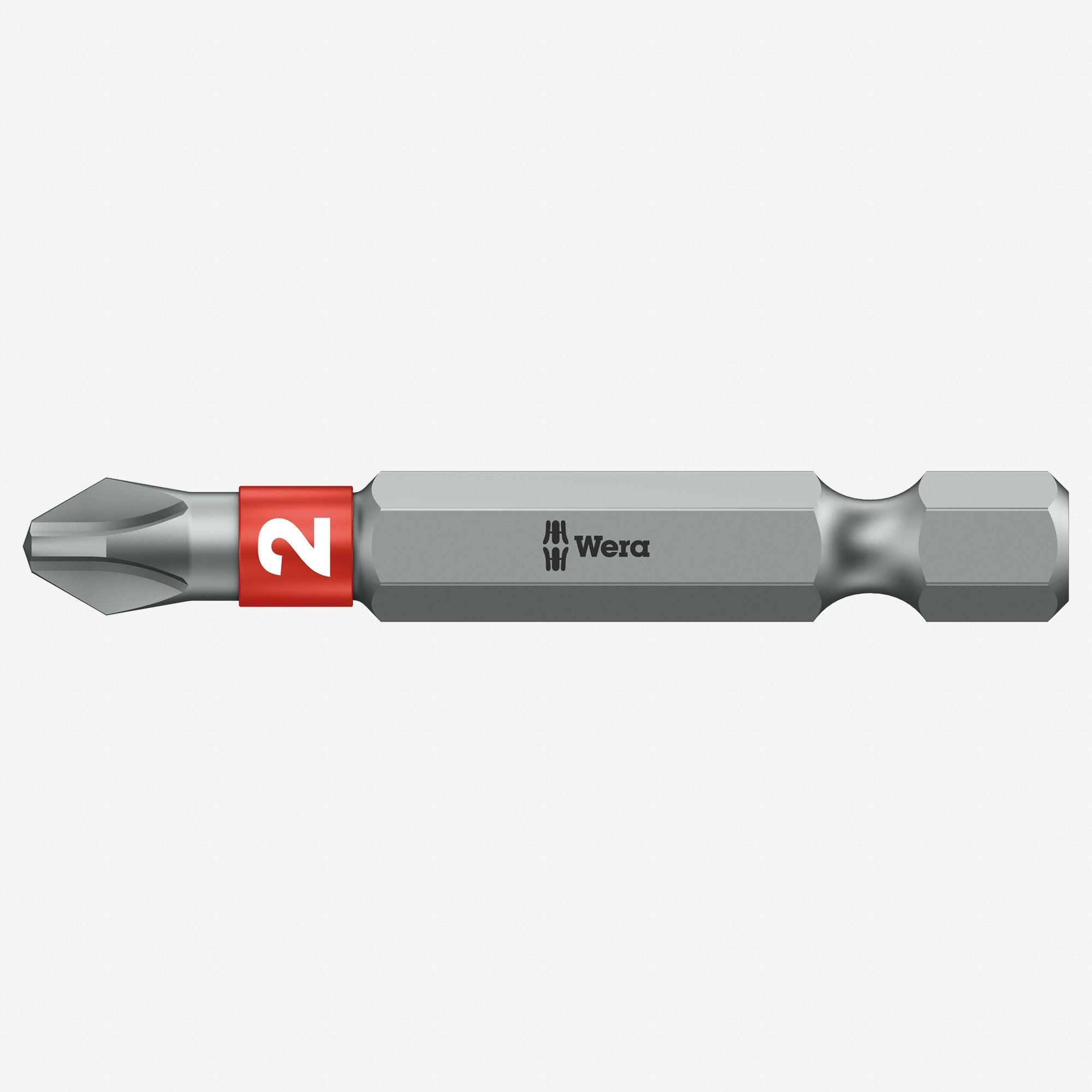 Wera 059552 2 x 50mm Phillips BiTorsion Power Bit - WR059552 - KC Tool