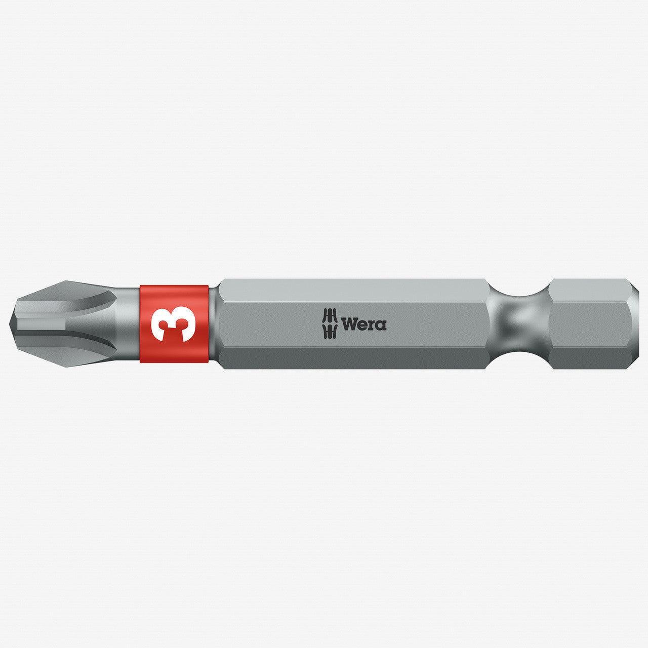 Wera 059554 3 x 50mm Phillips BiTorsion Power Bit - WR059554 - KC Tool