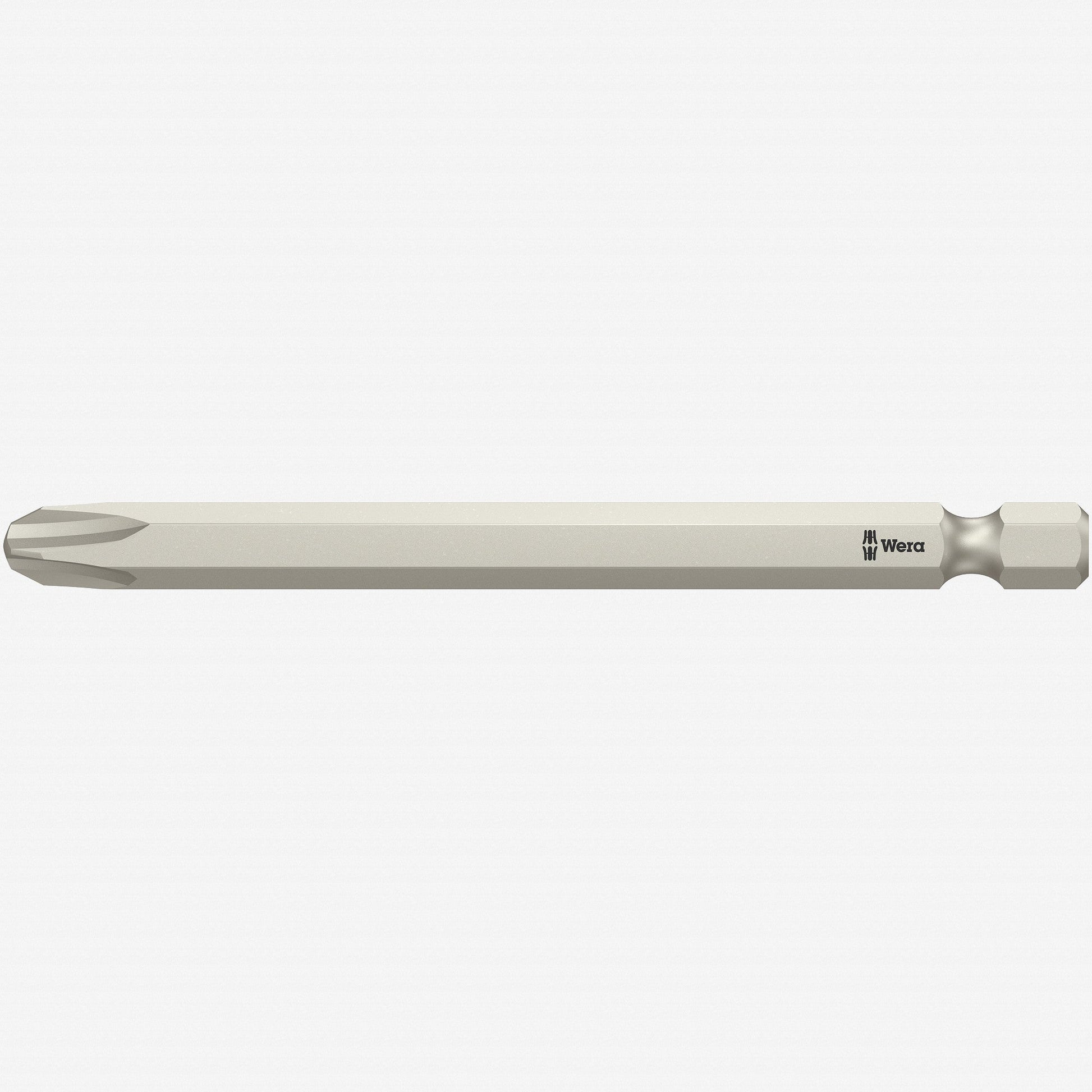 Wera 059575 Nickel-plated Pozidriv Bit, 3 x 89mm - WR059575 - KC Tool