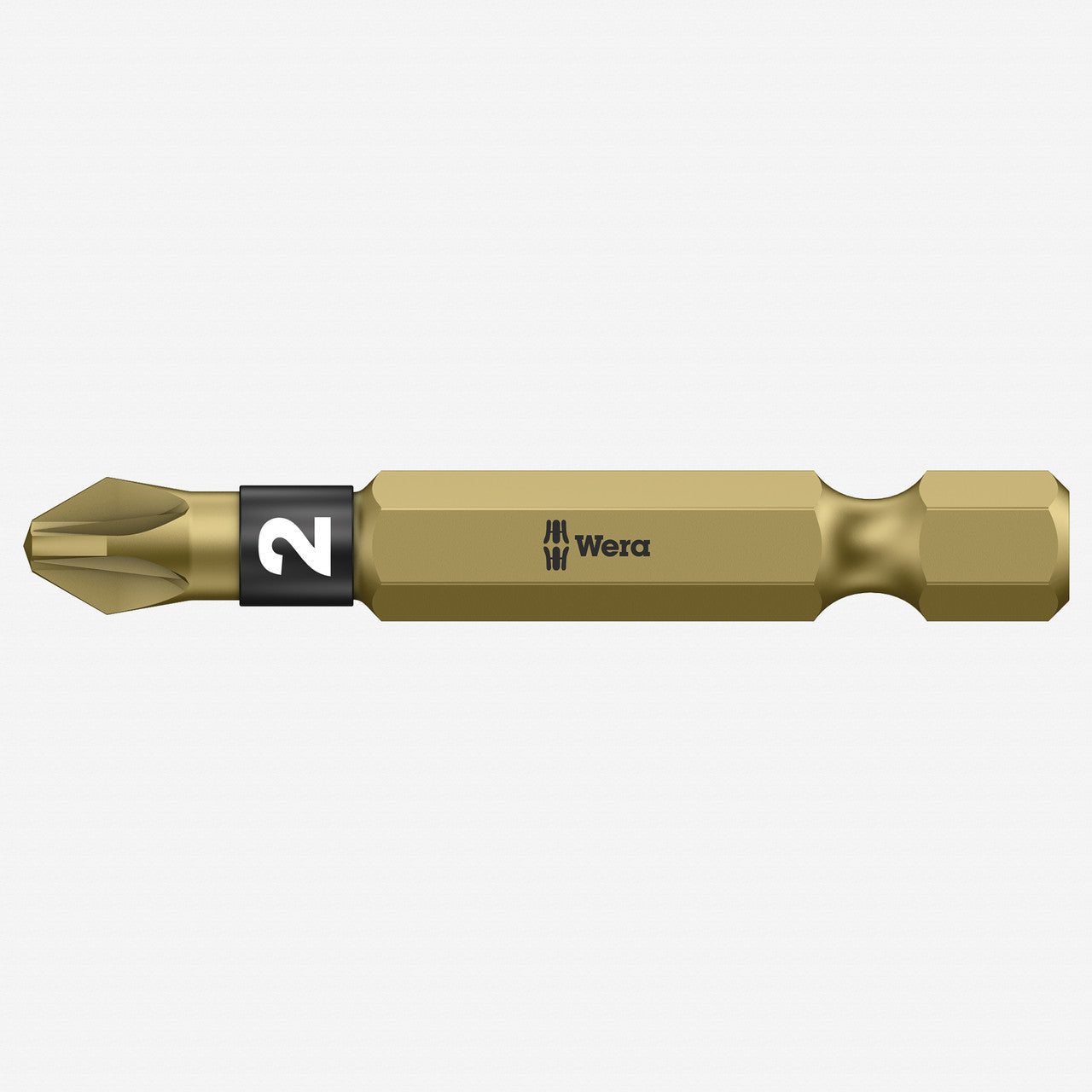 Wera 059902 2 x 50mm Pozidriv BiTorsion Diamond Coated Power Bit - WR059902 - KC Tool