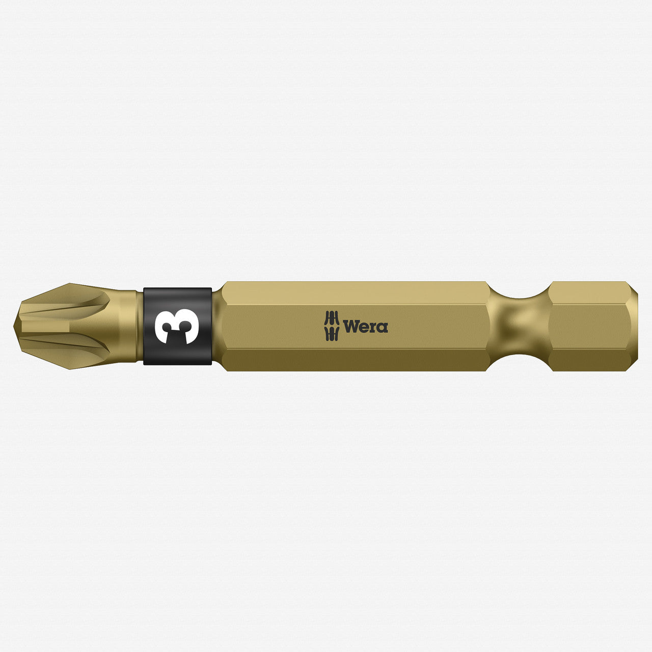 Wera 059904 3 x 50mm Pozidriv BiTorsion Diamond Coated Power Bit - WR059904 - KC Tool