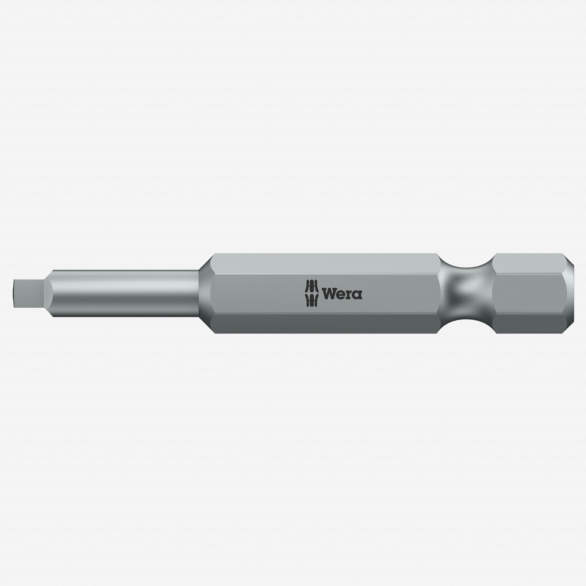 Wera 060147 1 x 50mm Square BiTorsion Power Bit - WR060147 - KC Tool