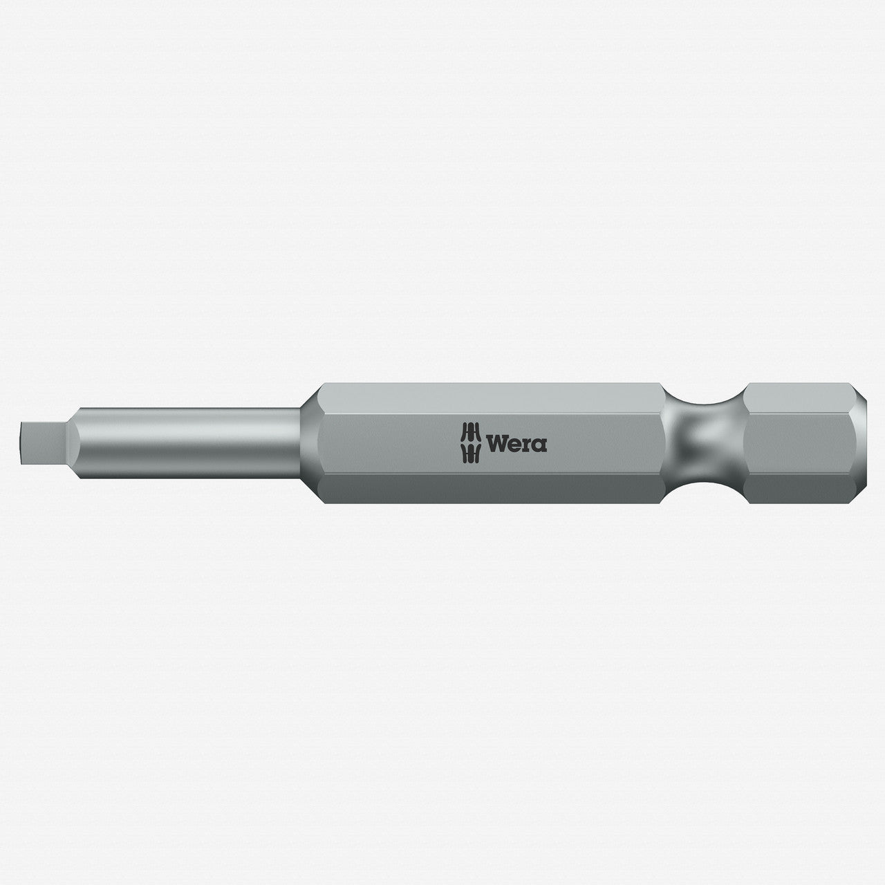 Wera 060147 1 x 50mm Square BiTorsion Power Bit - WR060147 - KC Tool