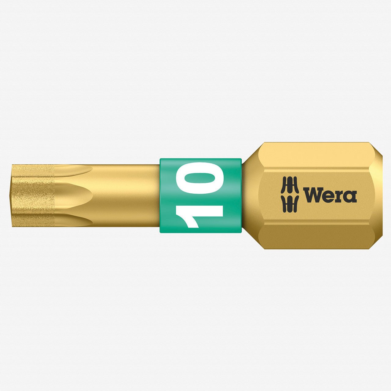 Wera 066100 T10 x 25mm Torx BiTorsion Diamond Coated Bit - WR066100 - KC Tool