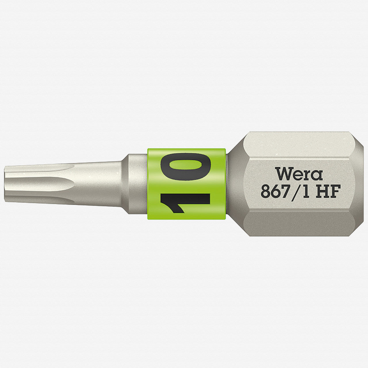 Wera 066140 Torx HF Bit, T10 x 25mm - WR066140 - KC Tool